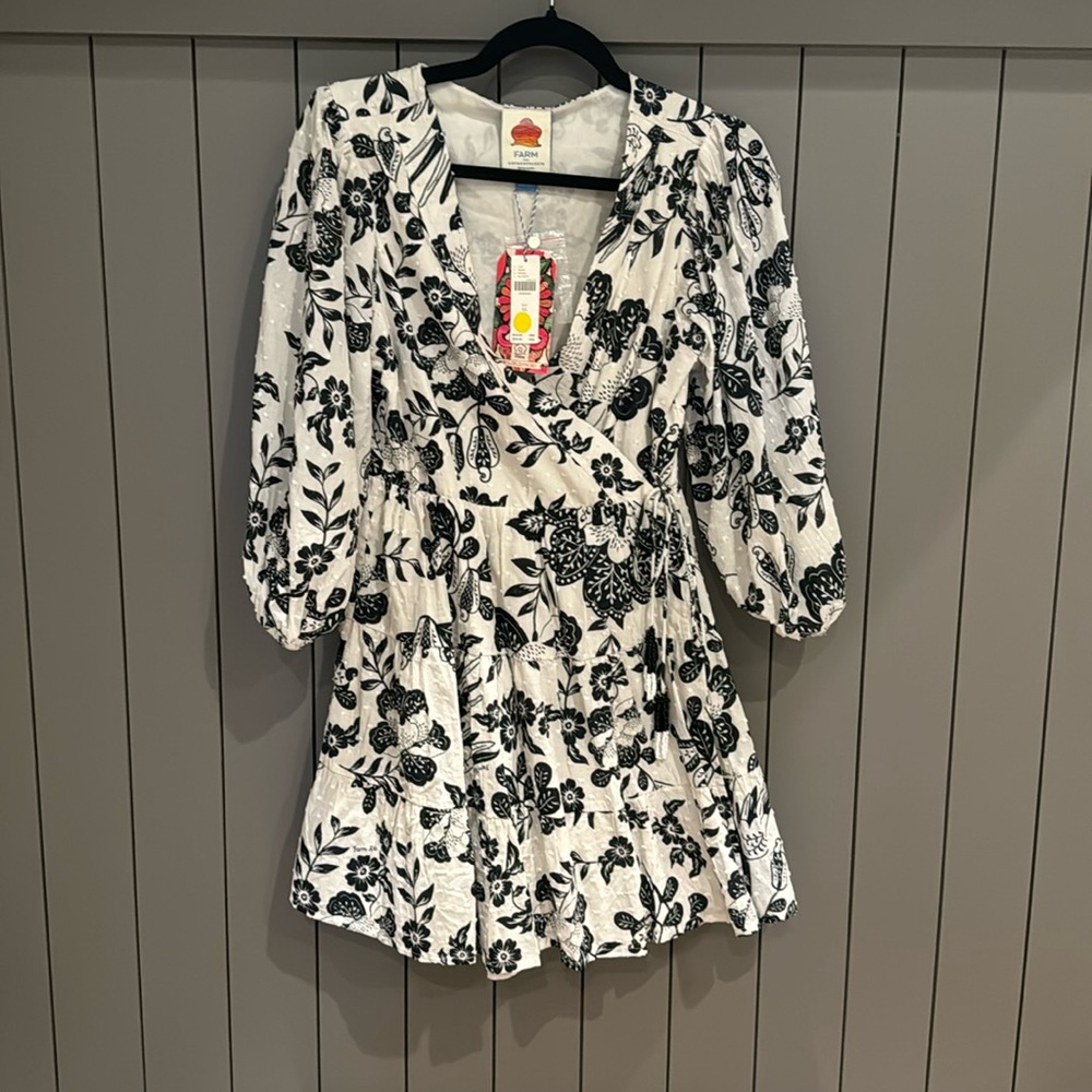 Farm Rio wrap dress